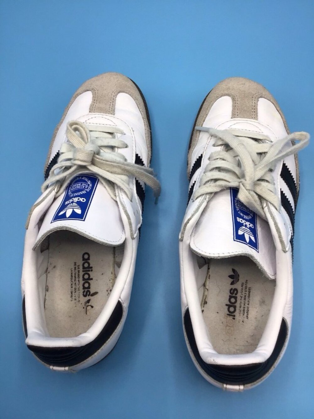 Samba OG Shoes size 5 white black - Picture 4 of 8